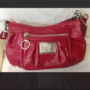 Coach POPPY LEATHER GROOVY Bag